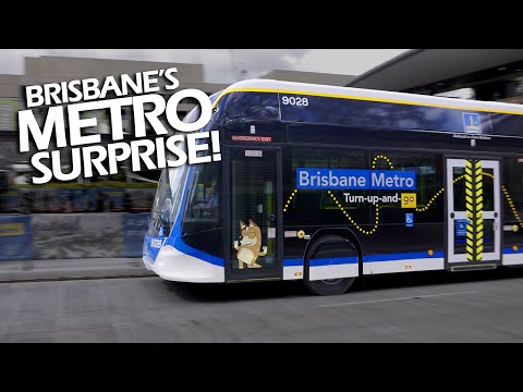 Onboard the new Brisbane Metro (now with added Chilli)