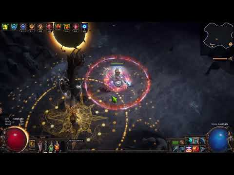 【PoE 3.22】Scion CWDT Ice Spear build showcase : Uber Uber Elder（1 death）