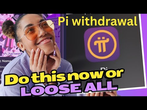 PI NETWORK: DO THIS NOW OR LOOSE ALL YOUR TOKEN || #pinetwork #selling #pi #withdraw