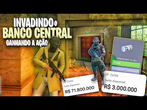 INVADI A LOJINHA CENTRAL XITADO E GANHEI A AÇÃO USANDO MOD NO GTA RP#fivem #hack #fivemmodmenu