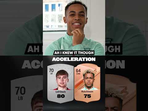 Omari Hutchinson and Leif Davis REACT To Their FC24 Stats! 😱