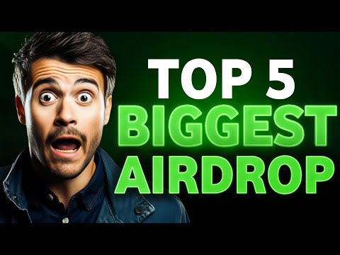 TOP 5 BIGGEST AIRDROP | EARN 1250$ EASILY | 10X MORE PROFIT  | NEW AIRDROP