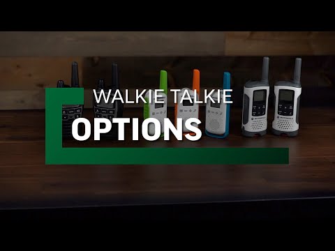 Walkie Talkie Options