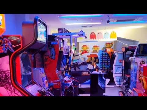 レトロゲーセンザリガニでリハビリプレイ