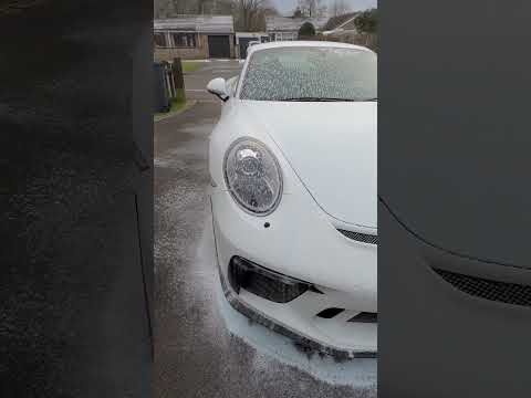 Sunday Wash ❄️ #porsche #gt3