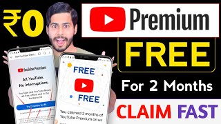 Youtube Premium FREE 🔥 For 2 Months big offer, free youtube premium, how to get youtube premium free