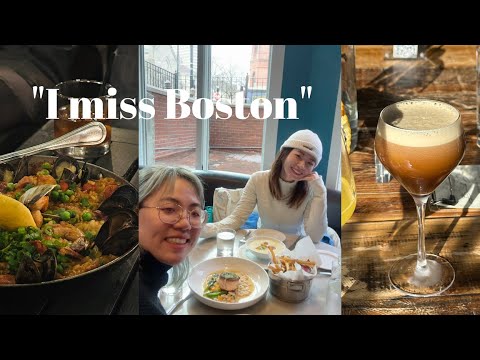 She Misses Boston So Much: Revisiting College Memories好友探访波士顿： 曾经的大学生活以及念念不忘的Sangria🍷 “真的想死这座城市了”