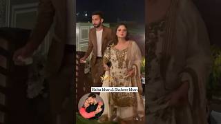 #shaheerkhan &#hafsakhan arrived at #rabeecakhan engagement party