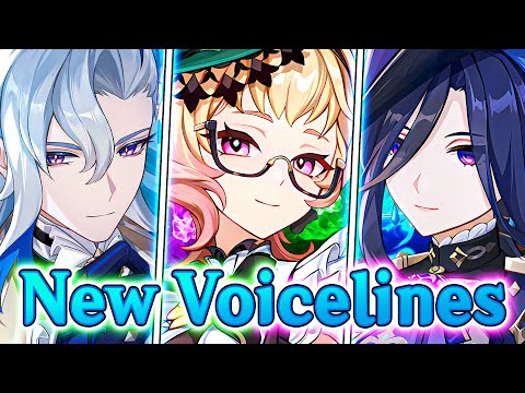 Emilie Talks About Everyone!! (Almost) | ft. Neuvillette, Clorinde | Genshin Impact New Voice lines