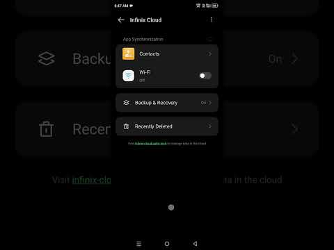 infinix gt 10 pro new infinix cloud setting #newupdate #smartphone #infinixgt10pro #infinix #shorts