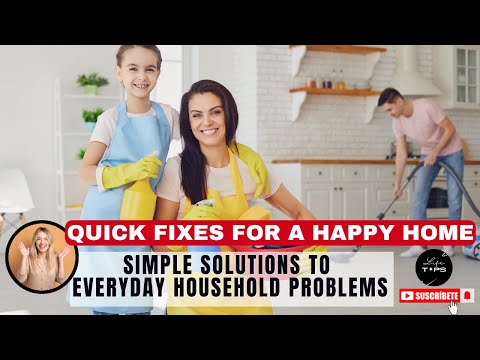 Quick Fixes for a Happy Home: Simple solutions to everyday household problems _Daily Life Hacks#1