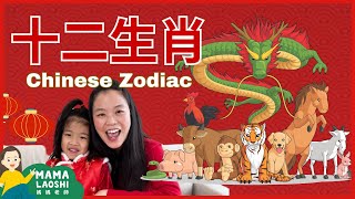 十二生肖的故事 🐉 The Legend of the Chinese Zodiac Animals with Mama Laoshi