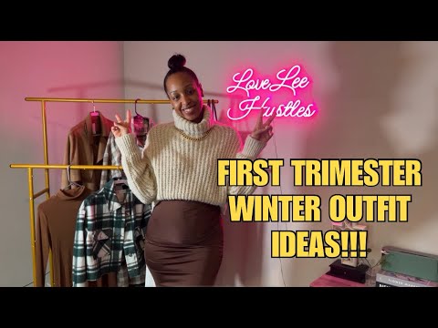 FIRST TRIMESTER Winter Outfit Ideas!