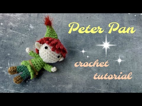 Peter Pan Amigurumi - Free Crochet Pattern and Tutorial