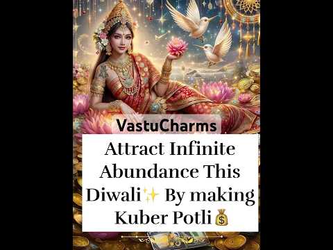 Have you made Kuber dhan Varsha potli #youtube #diwali #diwalispecial #dhanteras #vastucharms #vastu