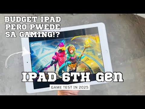 IPAD 6TH GEN GAME TEST IN 2025 - BUDGET IPAD NA PWEDE PANG GAMING?!