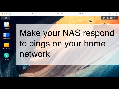 Synology NAS tip | How to make a Synology NAS respond to pings