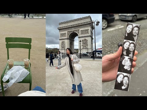 Paris VLOG. 3 days of exploring and eating, versailles, bourse de commerce, montmartre