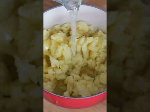 Olive oil mashed potatoes - ASMR