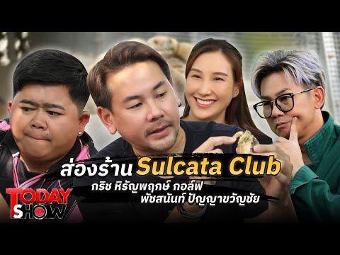 ดูธุรกิจ "เต่า" Sulcata club ของดีดี้ - กอล์ฟ | ทูเดย์โชว์ เยี่ยมๆ มองๆ 29  ธ.ค.67 (2/2)