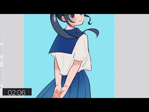 【ワンドロ配信】創作女の子を描く。