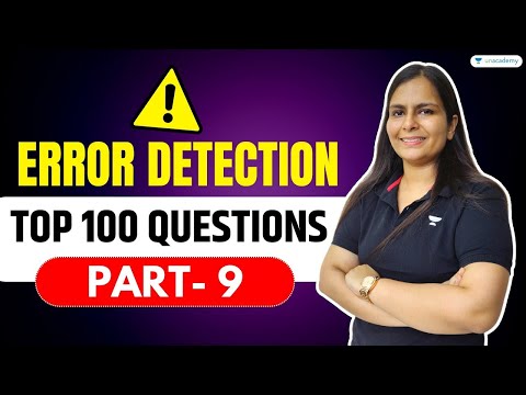 Top 100 Questions - Error Detection (Part-9) English Grammar Nimisha Bansal | Bank Pro