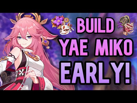 HOW TO BUILD YAE MIKO (Artifacts To Farm) | Genshin Impact Predications