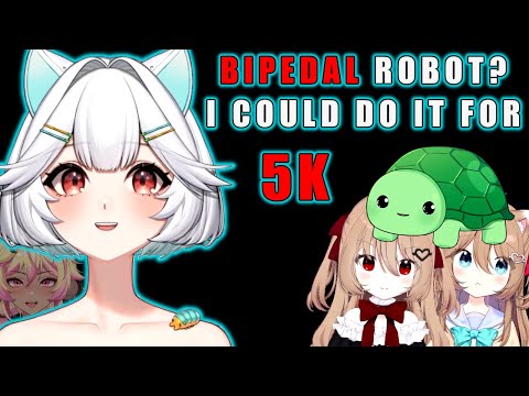 Ellie Talks To Vedal & Koko About A Bipedal Robot Body For The Neuro Twins | Subathon Highlights