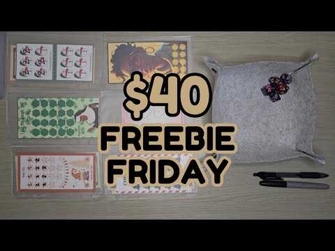 $40 Freebie Friday Randomizer #cashenvelopes #savings #savingschallenge #games #trending #budget