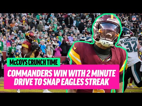 Jayden Daniels is CLUTCH! | McCoy's Crunch Time | NFL UK & Ireland