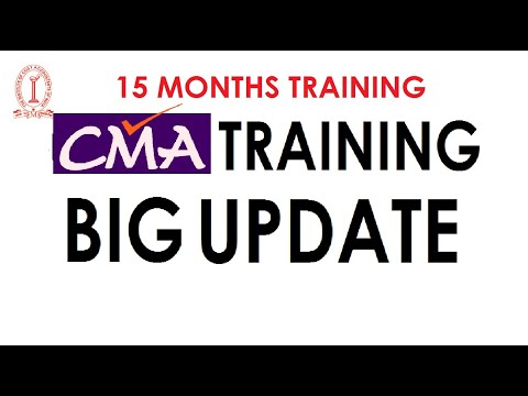 CMA Practical Training update 2020 | 15 months practical training | the commerce coach