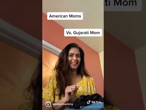 American moms vs Gujarati mom