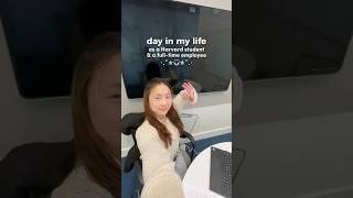 day in my life as a harvard student 🎧 #studentlife #harvard #study #vlog #corporatelife