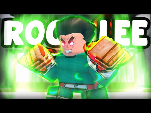 I Unlocked 8 GATES as ROCK LEE to DESTROY PLAYERS in Legends Battlegrounds