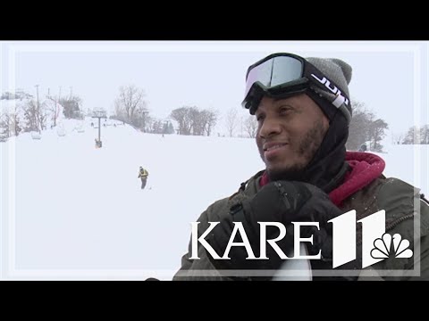 Minnesotans embrace fun as first proper snowfall of year hits state