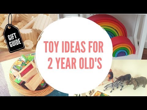 2 Year Old Toy Ideas (Montessori Inspired)