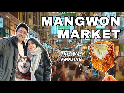 Mangwon Market KOREAN STREET FOOD 2024 (Better than Gwangjang?)