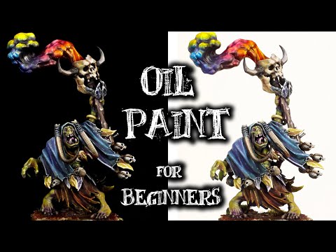 Oil paints: miniature painting on EASY MODE!