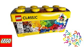 The secret behind YELLOW BOX LEGO CLASSIC 10696 Creative Brick Box