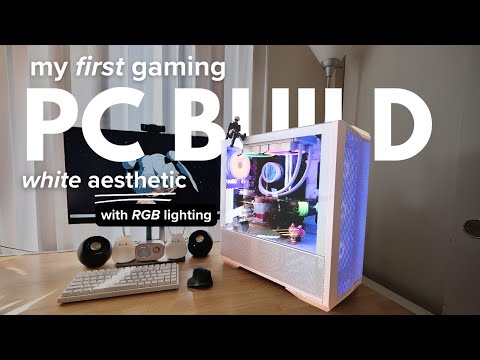 Building My Dream PC Setup: Gaming PC Build | $1500, White Aesthetic, RGB, and Lian Li Tower