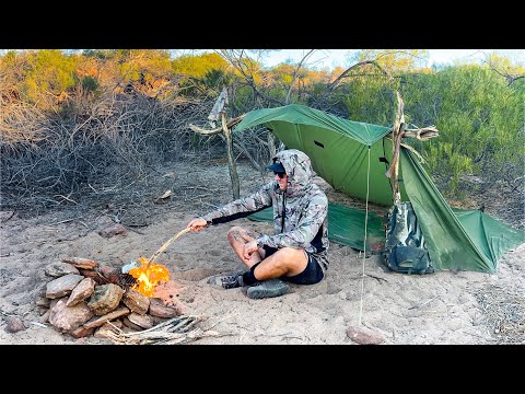 3 Days Alone Australia - Bushcraft Camping & Foraging For Food, Water, Fire, Shelter