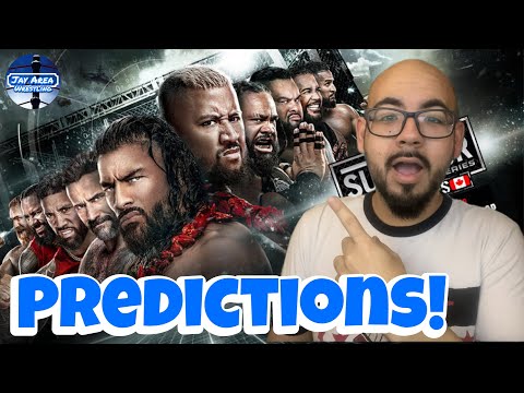 Who Wins WAR GAMES? My Survivor Series Predictions!