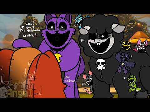 Catnap & Dogday Meet The Nightmare Critters Toys - Poppy Playtime Chap 3,4 (AU)