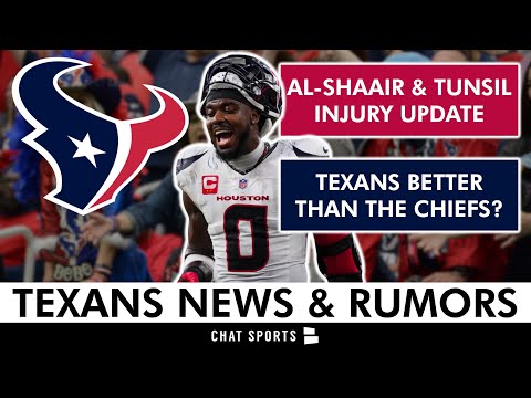 Texans Injury News: Azeez Al-Shaair & Laremy Tunsil + With Joe Mixon Is Houston The Best In The AFC?