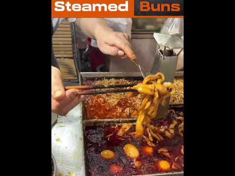 Steamed buns in Fuyang #streetfoodlover