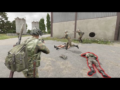 What happens when you play dead on the battlefield? Arma reforger