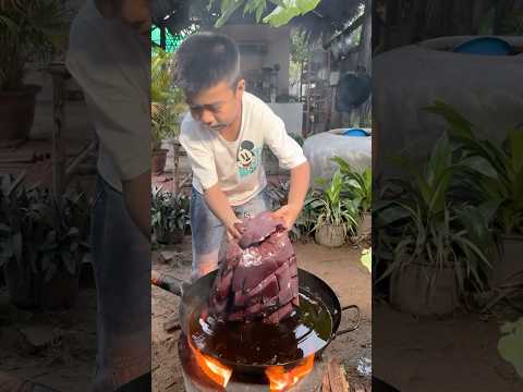 Yummy beef liver cooking by Chef Seyhak