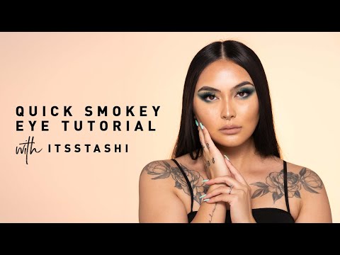 Smokey Eye Tutorial w/ @TashaCuenco