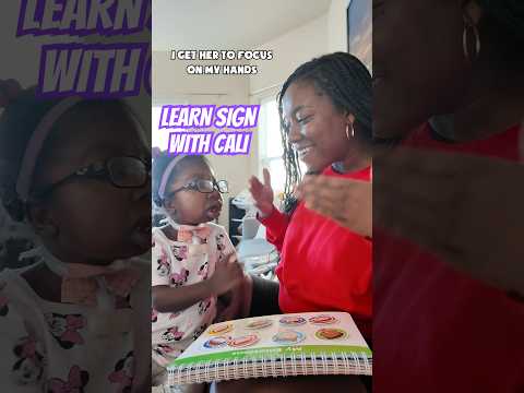 LEARN ASL WITH CALI| LEARN A NEW SIGN| EMOTIONS| HAPPY| SCARED #ASL #toddlersinging