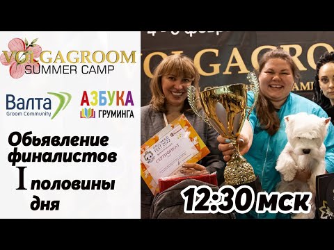 Финалисты 1-й половины дня VolgaGroom